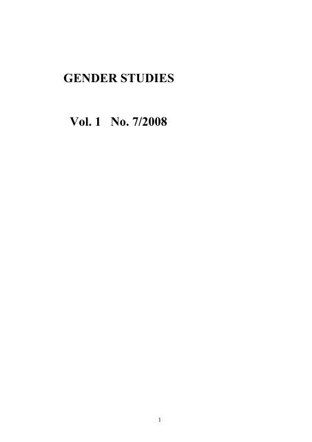12 Sal Ref Ka Xxx - No. 7/2008 - Gender Studies - Centrul Interdisciplinar de Studii de Gen