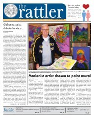 The Rattler February 10, 2010 v. 97 #7 - St. Mary's University