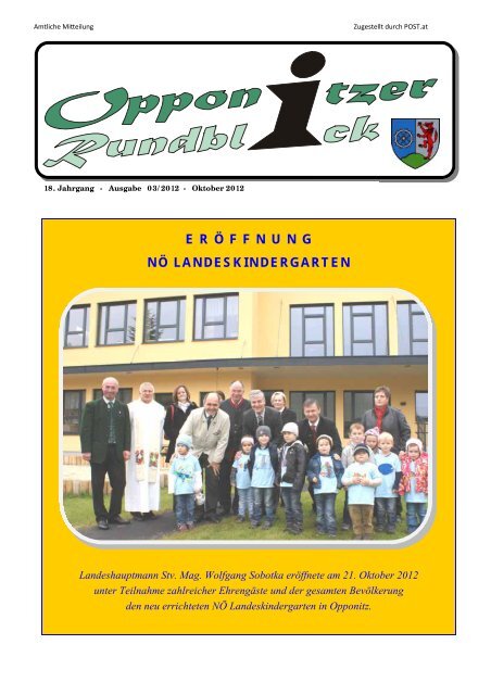 Bildgeschichten - Gemeinde Opponitz