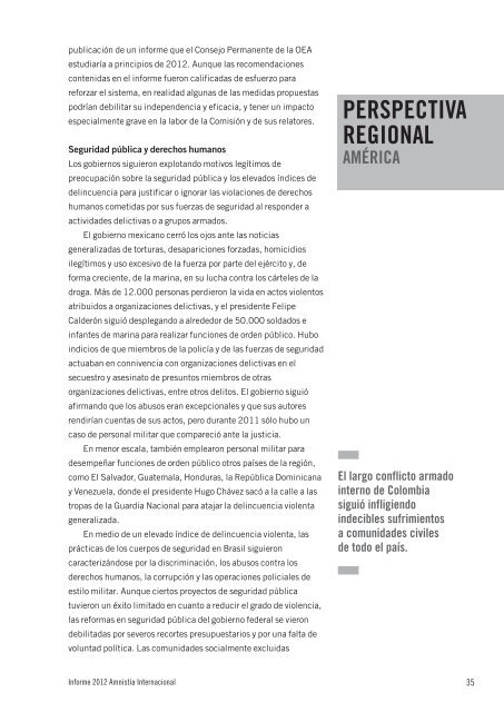 Informe 2012 - Amnesty International