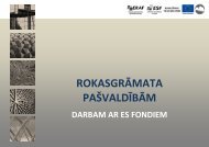 RokasgrÄmatu paÅ¡valdÄ«bÄm darbam ar ES fondiem - Valsts ...