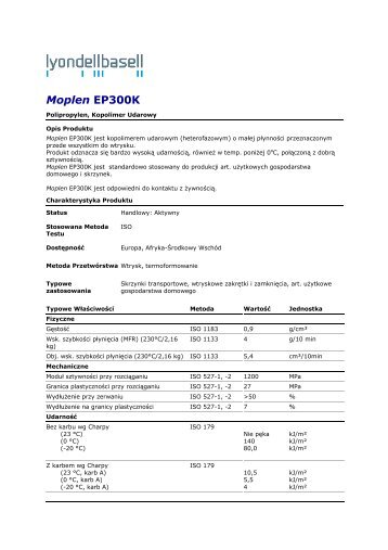 Moplen EP300K.pdf - Motor Polimer