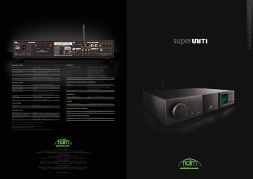 Lecteur audio tout-en-un - Naim Audio