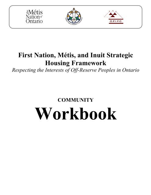 First Nation, MÃ©tis, and Inuit Strategic Housing Framework