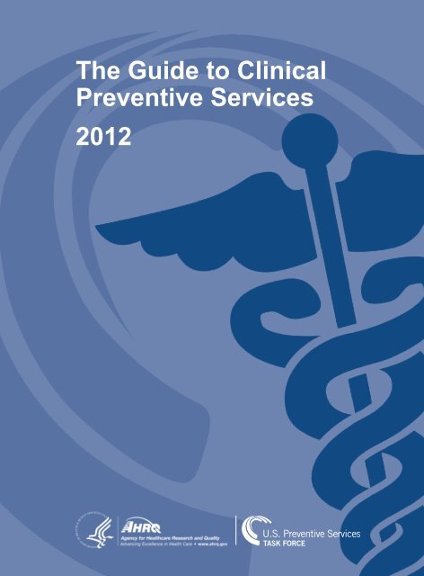 Guide to Clinical Preventive Services 2012 - Agency for Healthcare ...