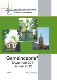 Gemeindebrief 12-11_01-12 - Ev. Lukaskirchengemeinde - Startseite