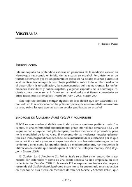 Escalas en NeurologÃ­a - Sociedade Galega de Neuroloxia