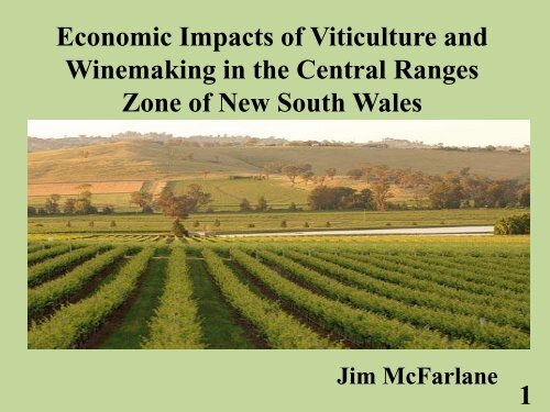 Economic Impacts of Viticulture and Winemaking on Employment ...