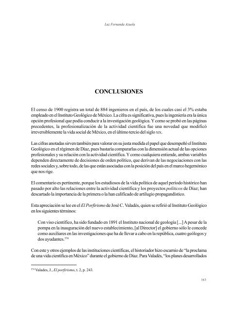 Conclusiones - Instituto de geografía de la UNAM