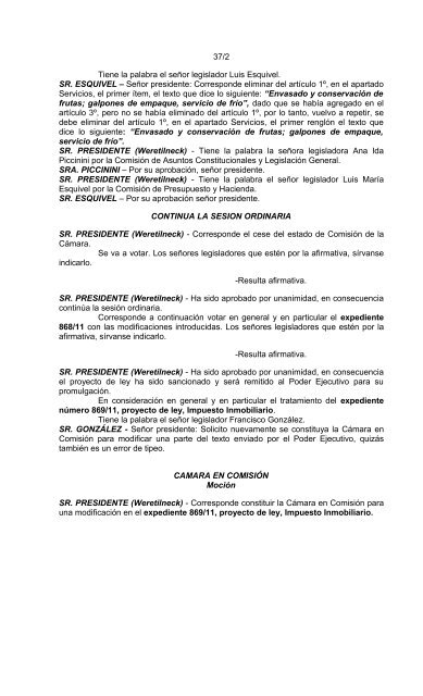 Nº - Legislatura de Río Negro