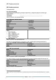 BPV Praktijkovereenkomst Pagina 1 van 4 - VOC