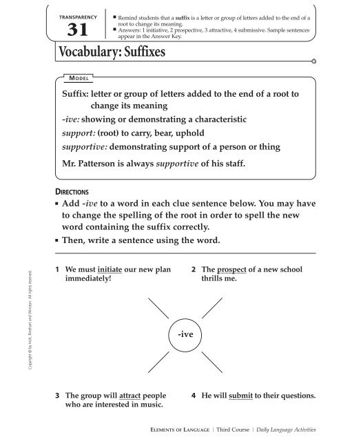 Vocabulary_33 pages of exercises w Ans. Keys.pdf - Azinga Cartoons