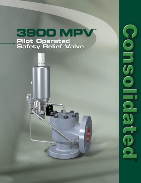 consolidated pilot operated safety valve supplier
