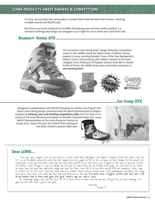 LOWA Details v05_cover - Lowa Boots