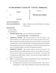 E-09A - Prog Order abbv (PD) - District Court of Nebraska: Eighth ...