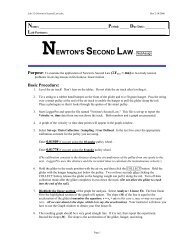 Lab-12-(Newton's Second Law)