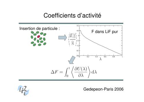 Simulation par dynamique molÃ©culaire des sels fondus - gedepeon