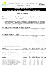 Minuta Resultado Final e Homologação - OCB