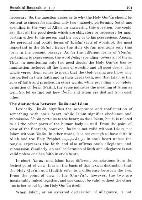 Maariful Quran - Mufti Shafi Usmani RA - Vol - 1 - Page