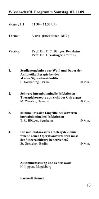 Programm - Städtisches Klinikum Magdeburg