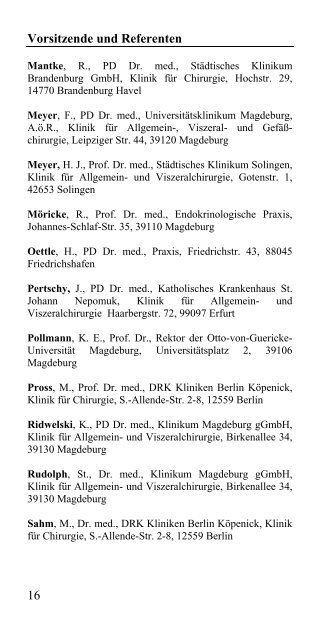 Programm - Städtisches Klinikum Magdeburg