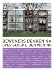 Bewoners deken na over sloop eigen woning (pdf ... - Kennisbank