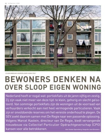 Bewoners deken na over sloop eigen woning (pdf ... - Kennisbank