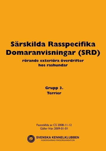 grupp 3 - Svenska Kennelklubben