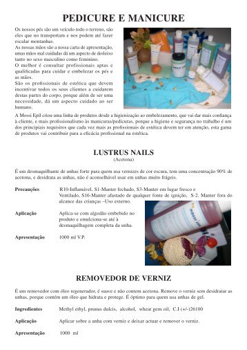 PEDICURE E MANICURE