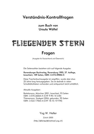 Fliegender Stern - YOG.CH