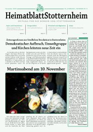 Ausgabe November - Stotternheim