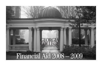 Financial Aid Reminder Postcard | GCSU