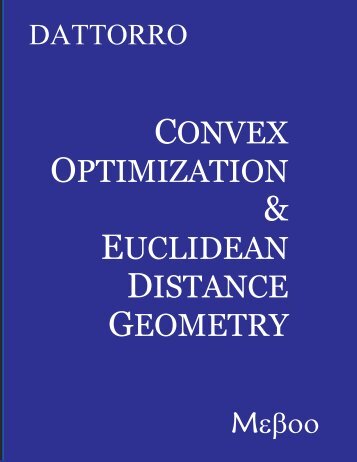 v2008.02.02 - Convex Optimization