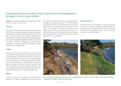 Environmental impact management and planning: - Norway