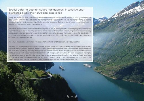 Environmental impact management and planning: - Norway