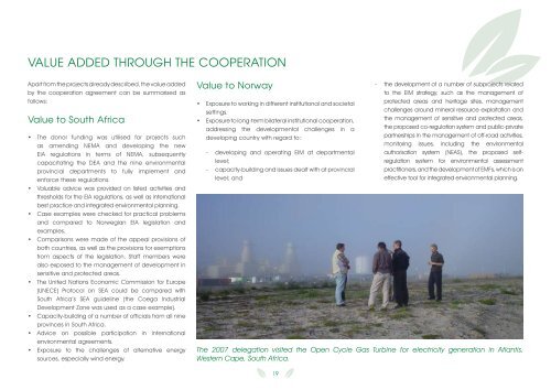 Environmental impact management and planning: - Norway