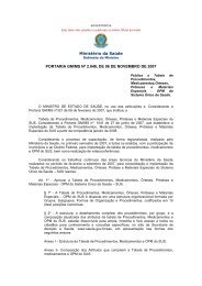MinistÃ©rio da SaÃºde PORTARIA GM/MS NÂº 2.848, DE 06 DE NOVEMBRO DE ...