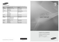 Samsung UA55C7000 Product Manual - Comparison.com.au