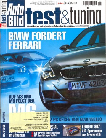 Auto Bild Test & Tuning No. 5/2005 Advert. TRC ... - TRC-Tuning