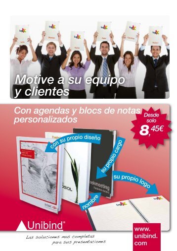 Motive a su equipo y clientes - Unibind