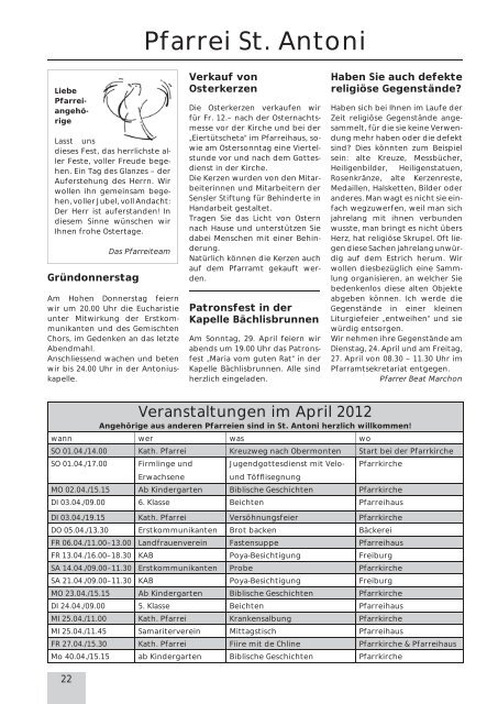Pfarrblatt April 2012 (pdf 1.5mb)
