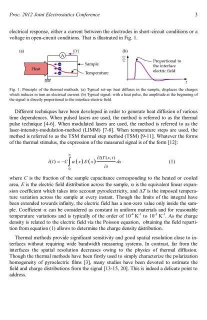 Toward non destructive high resolution thermal methods for electric ...