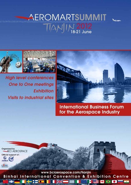 Leaflet Aeromart Summit Tianjin Basse Def Bci Aerospace - 