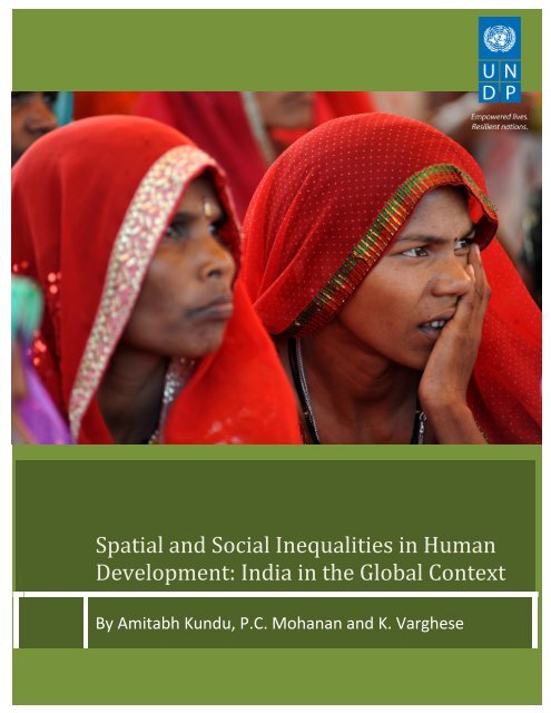 Spatial and Social Inequalities in Human Development: India in the ...