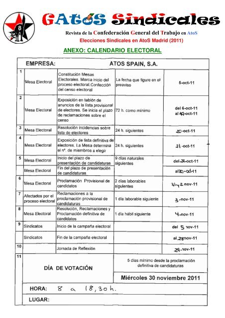 1 ELECCIONES SINDICALES EN ATOS MADRID - Rojo y Negro