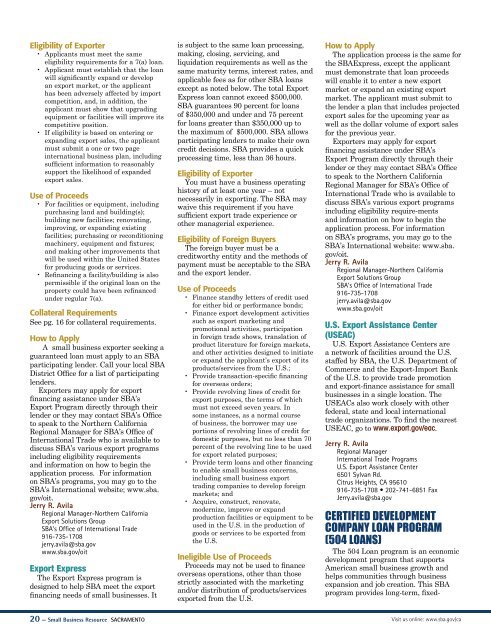 2012 Sacramento Small Business Resource - (SmallBusiness)3