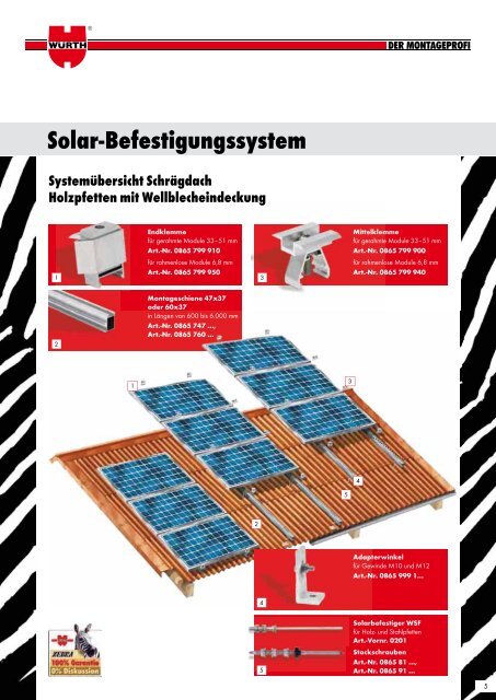 Solar-Befestigungssystem