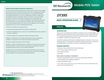 DT395 - DT Research