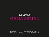 gama serial - designblog