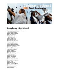Sprayberry High School